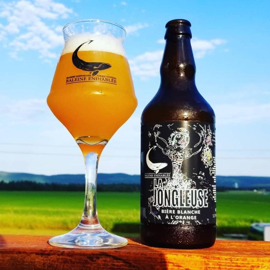 La Baleine Endiablee Microbrasserie Riviere-Ouelle 外观 照片
